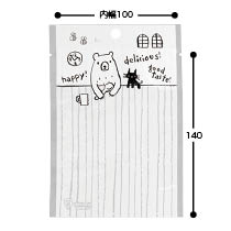 グラットンベアヘッダースイーツパック-3［乾燥剤・脱酸素剤対応］