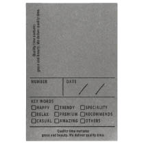 グレイッシュスタイルギフトシール-4/グレー