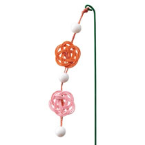 迎春フラワーピック-30/ピンク梅結び