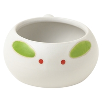 迎春ハンドメイドフラワーポット-2/雪うさぎ