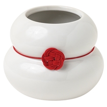 迎春ハンドメイドフラワーポット-3/鏡餅大