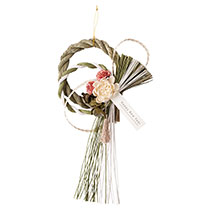 迎春しめ縄飾り-7/和モダン