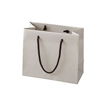 無地サンドベージュペーパーバッグ-4