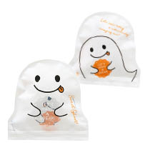 スイートゴーストダイカットジップ付バッグ-S