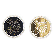 ハートフルギフトシール