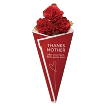 母の日ハンドメイドカード-4/フラワーブーケ