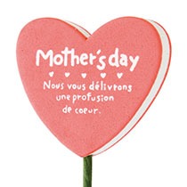 母の日フラワーピック-21/ハート