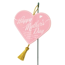 母の日フラワーピック-79/タッセルハート