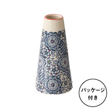 ハンドメイドプリントフラワーベース-2