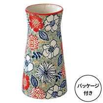 ハンドメイドプリントフラワーベース-48【3/3発売予定】
