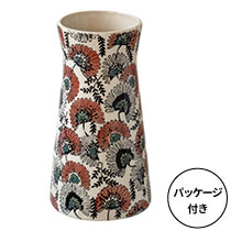 ハンドメイドプリントフラワーベース-49【3/3発売予定】