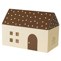 ハウスギフトBOX(ブラウン)-M