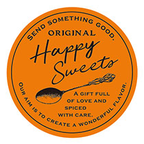 ハッピースイーツシール-2/オレンジ