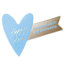 ハートシルバーケーキピック/ブルー-2