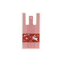 花うさぎレジバッグ-S