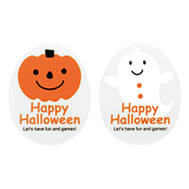 ハロウィン透明シール