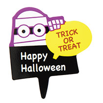 ハロウィンケーキピック/ミイラ-6