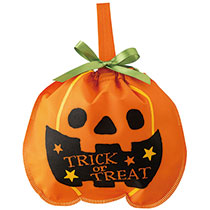 【予約】かぼちゃ不織布バッグ-S