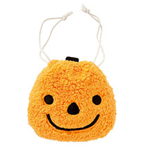 ハロウィンかぼちゃ巾着バッグ-S