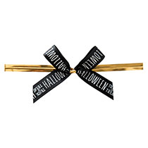 ハロウィンプリントリボンワイヤータイ-1