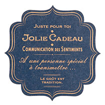 ジョリーキャドーシール-2/クラシックフレーム-ブルー