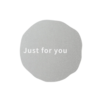 ジャストフォーユーギフトシール-3/マットシルバー