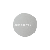 ジャストフォーユーギフトシール-4/マットシルバー