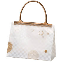 和模様ハンドル付ギフトバッグ-3