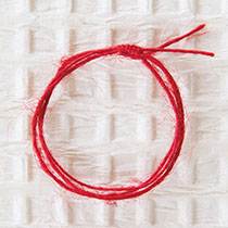 ジュートリボンレッド-1