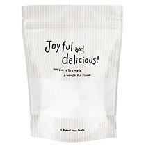 ジョイフルベージュジップスタンドバッグ-2［乾燥剤対応］