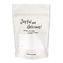 ジョイフルベージュジップスタンドバッグ-3［乾燥剤対応］