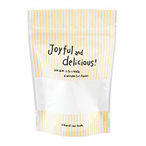 ジョイフルイエロージップスタンドバッグ-3［乾燥剤対応］