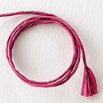 紙ヒモ:濃桃