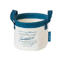 ラナチュール丸底布バスケット-S