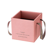 ルレーブリボンハンドルボックス-M［FSC認証］