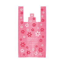 花柄のレジ袋・手提げ袋・紙袋