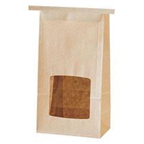 無地窓付角底袋/ワイヤー付-9