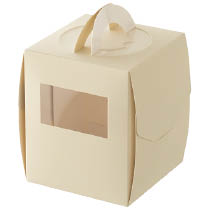 無地デコレーションボックス-3［耐油耐水］