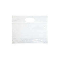 無地ジップ付バッグ-SW