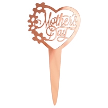 母の日アクリルフラワーピック-4/シャインピンク