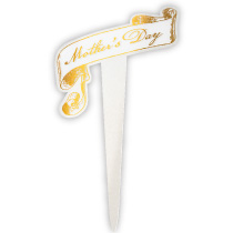 母の日アクリルフラワーピック-5/アンティーク