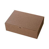 ギフトボックス無地ブラウン-1｜ギフト、ラッピング用品、包装資材通販