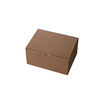 無地ブラウンギフトボックス-3