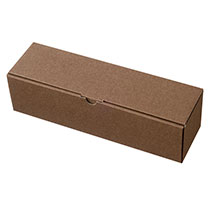 無地ブラウンギフトボックス-ワイン