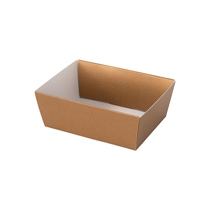 無地ブロンズペーパーギフトトレイ-2