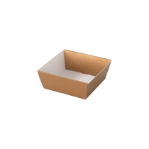 無地ブロンズペーパーギフトトレイ-3