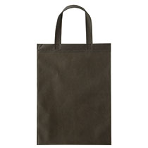 無地不織布トートバッグ-L／チャコール