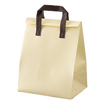 無地クリームクールバッグ-1