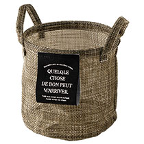 メッシュラウンドバスケットL-1／ミックス