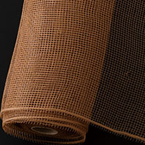 メッシュファブリックロール-10／ライトブラウン